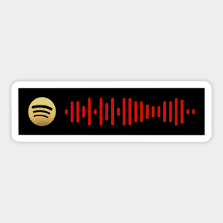 Shang chi album Music code Sticker